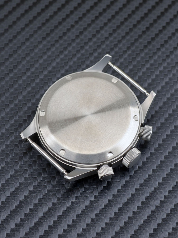 Men's 39mm Vintage Military Chronograph: Seiko VK61 | Sapphire | 100M