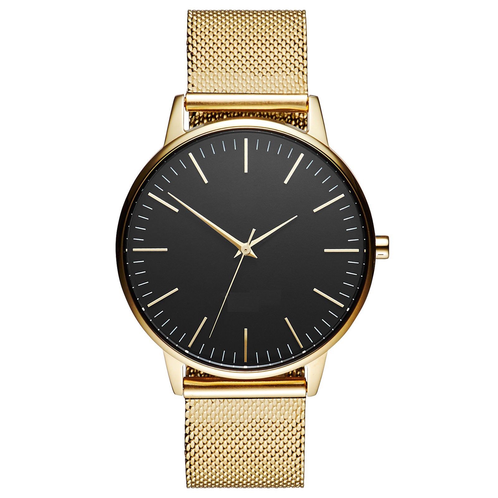 Casual Ultra-thin Fashion Quartz Watch With A Metal Mesh Band