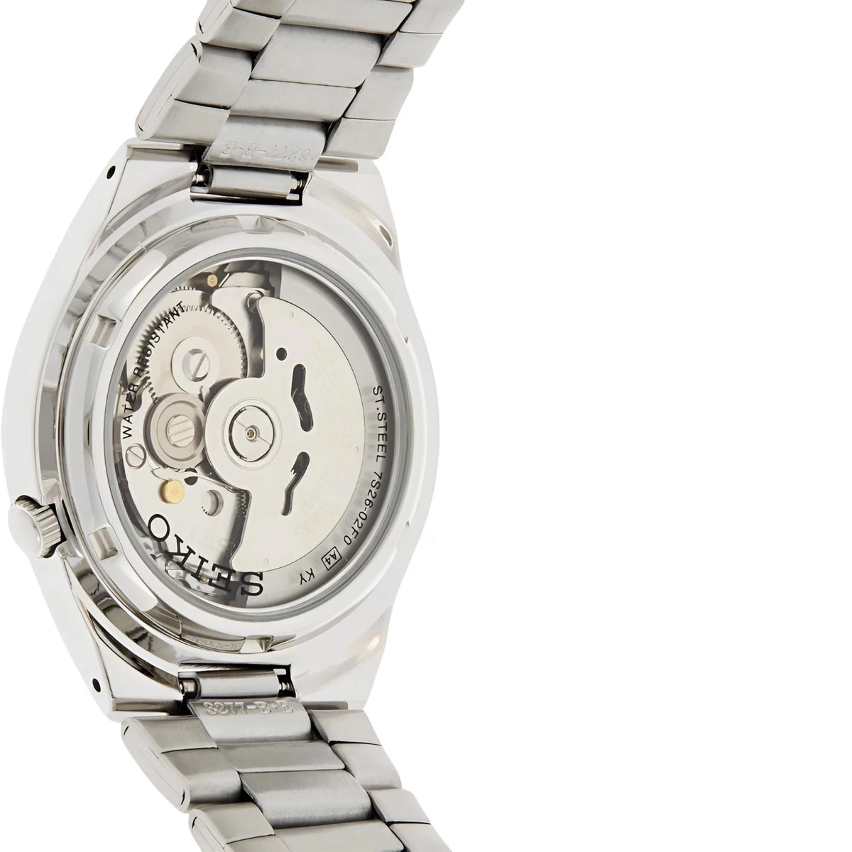 Seiko Men's 5 Automatic SNK615K Blue Stainless-Steel Automatic Dress Watch