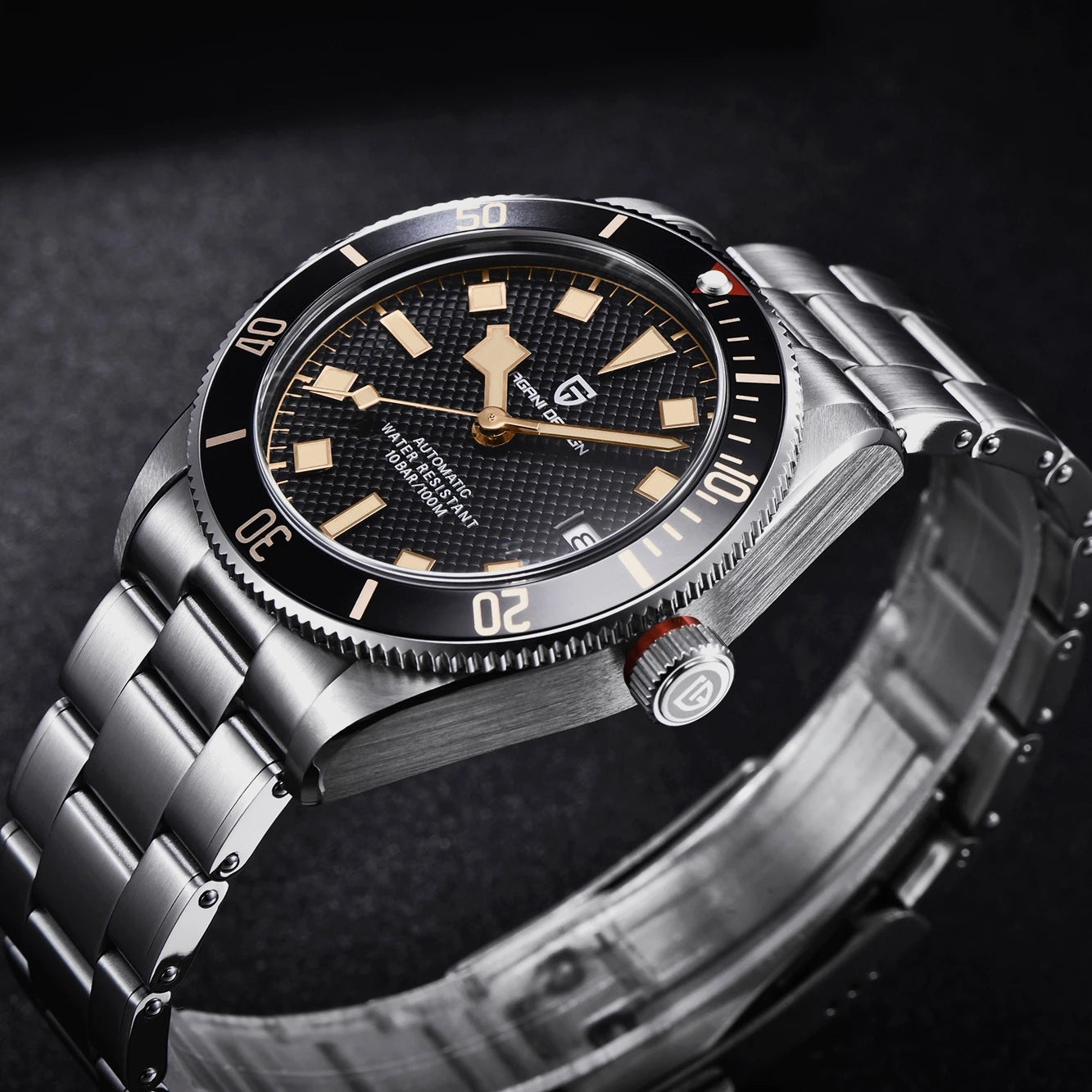 Men's Elite Skeleton Automatic Watch: 42mm Case | No Battery Required | 316L Stainless Steel