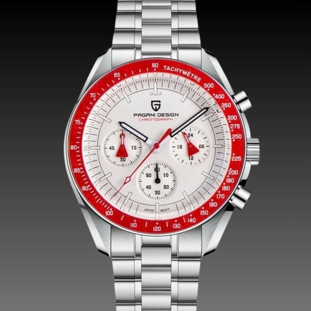 Men's Pro Racing Chronograph: 40mm Sapphire Glass | VK63 Meca-Quartz | 14mm Sports Spec