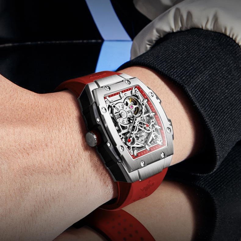 Swiss Men's Trendy Domineering Watch – 14mm Thick Quartz Business Timepiece