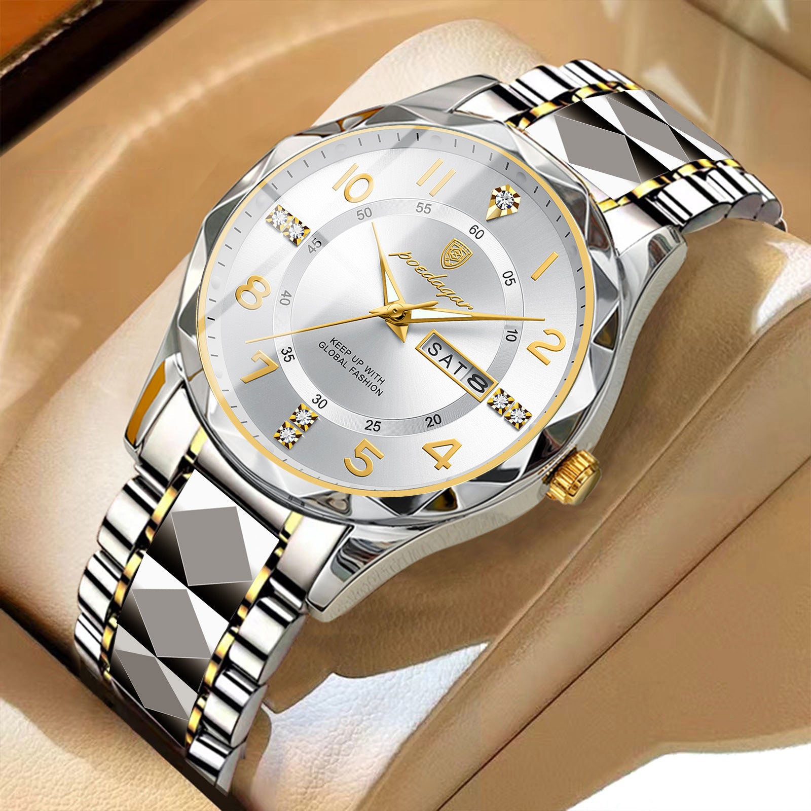 Men's 7mm Ultra-Slim Luxury Quartz Watch | Business Luminous