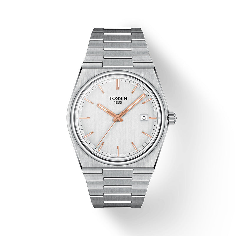 Super Player Mens Watch Ultra-thin Quartz Timepiece