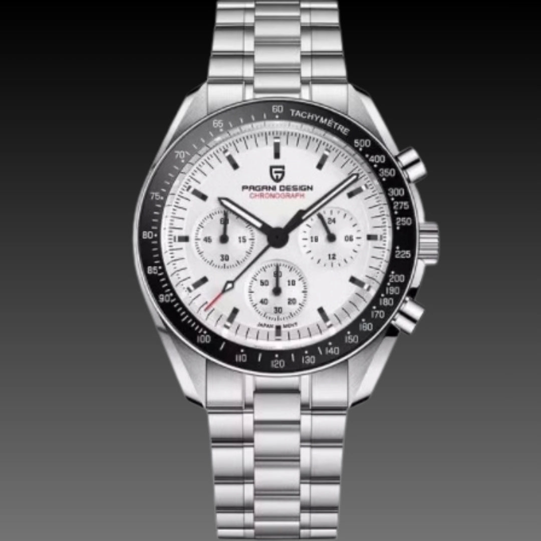 Men's Pro Racing Chronograph: 40mm Sapphire Glass | VK63 Meca-Quartz | 14mm Sports Spec