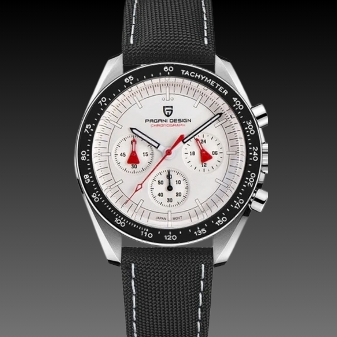 Men's Pro Racing Chronograph: 40mm Sapphire Glass | VK63 Meca-Quartz | 14mm Sports Spec