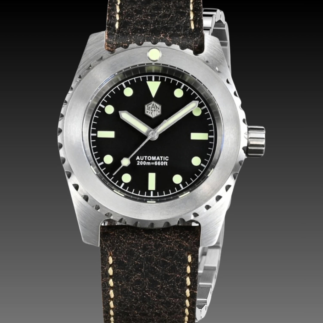 Men's 200M Pro Diver Automatic Watch – 41mm Sapphire Crystal Mechanical with C3 Luminous