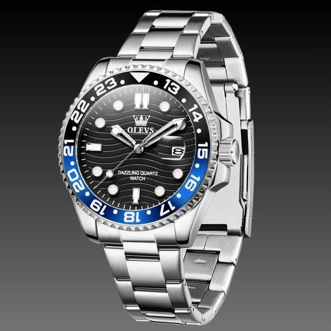 Steel Belt Business Men's Casual Quartz Watch