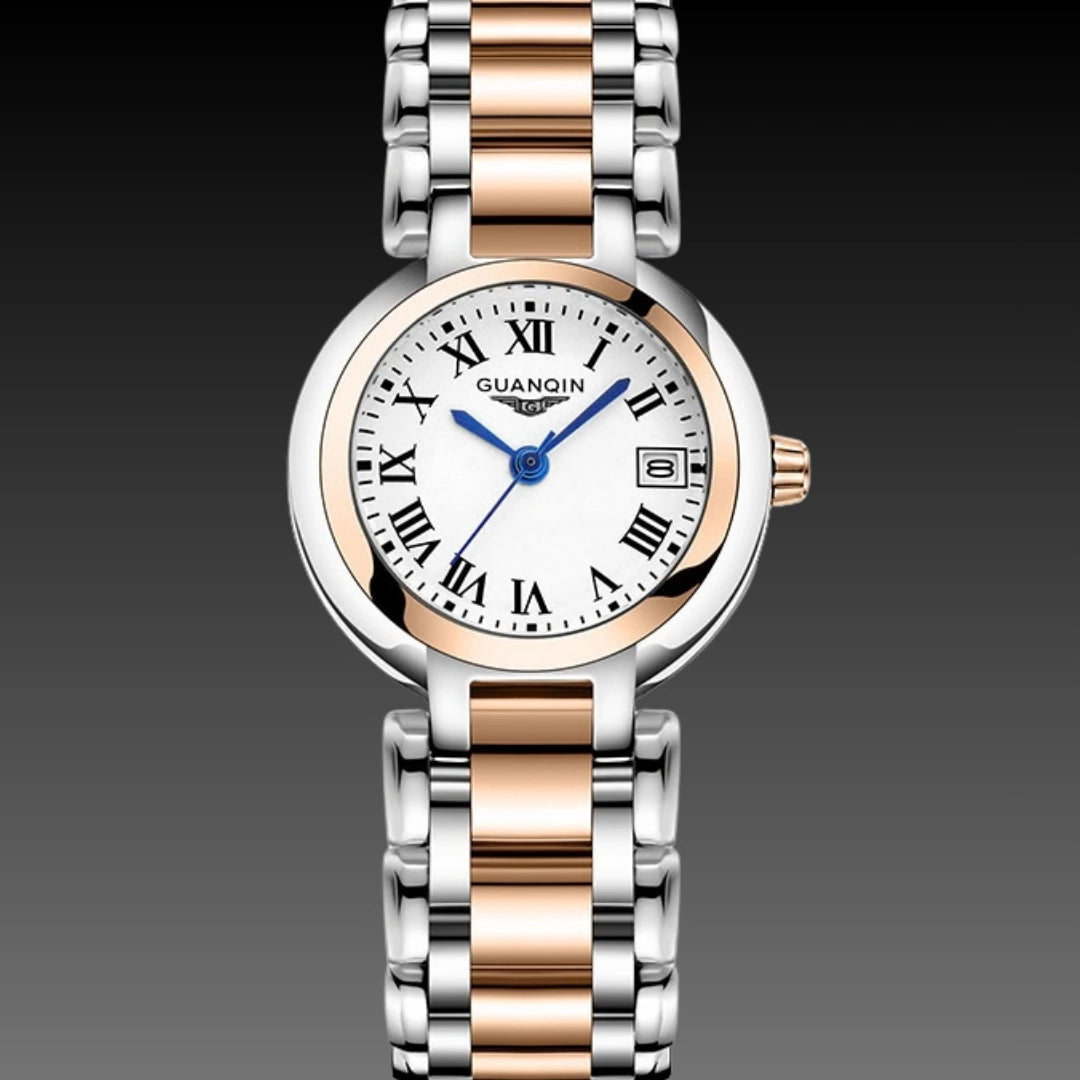 High-End Compact Ladies Watch – Sapphire Crystal, 26mm Petite Dial & Ultra-Slim Stainless Steel Design