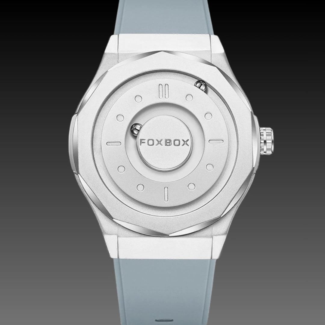 Quartz Watch With A Personalized Magnetic Ball Design