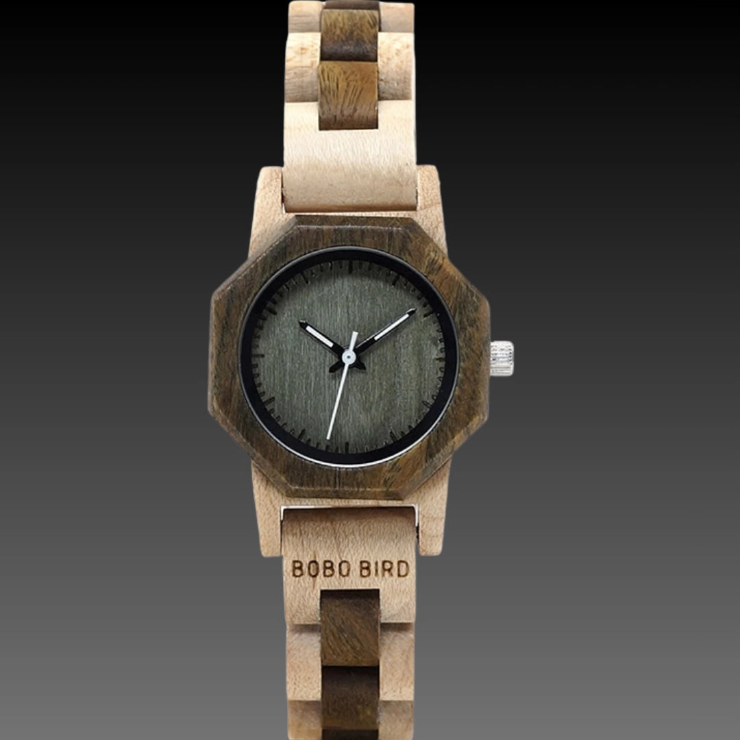 Fashion Retro Simple Ladies Wooden Watch
