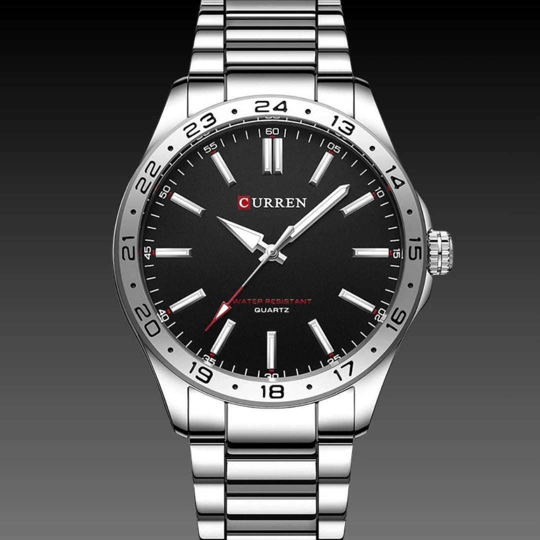 Men's Business Casual Steel Belt Quartz Watch