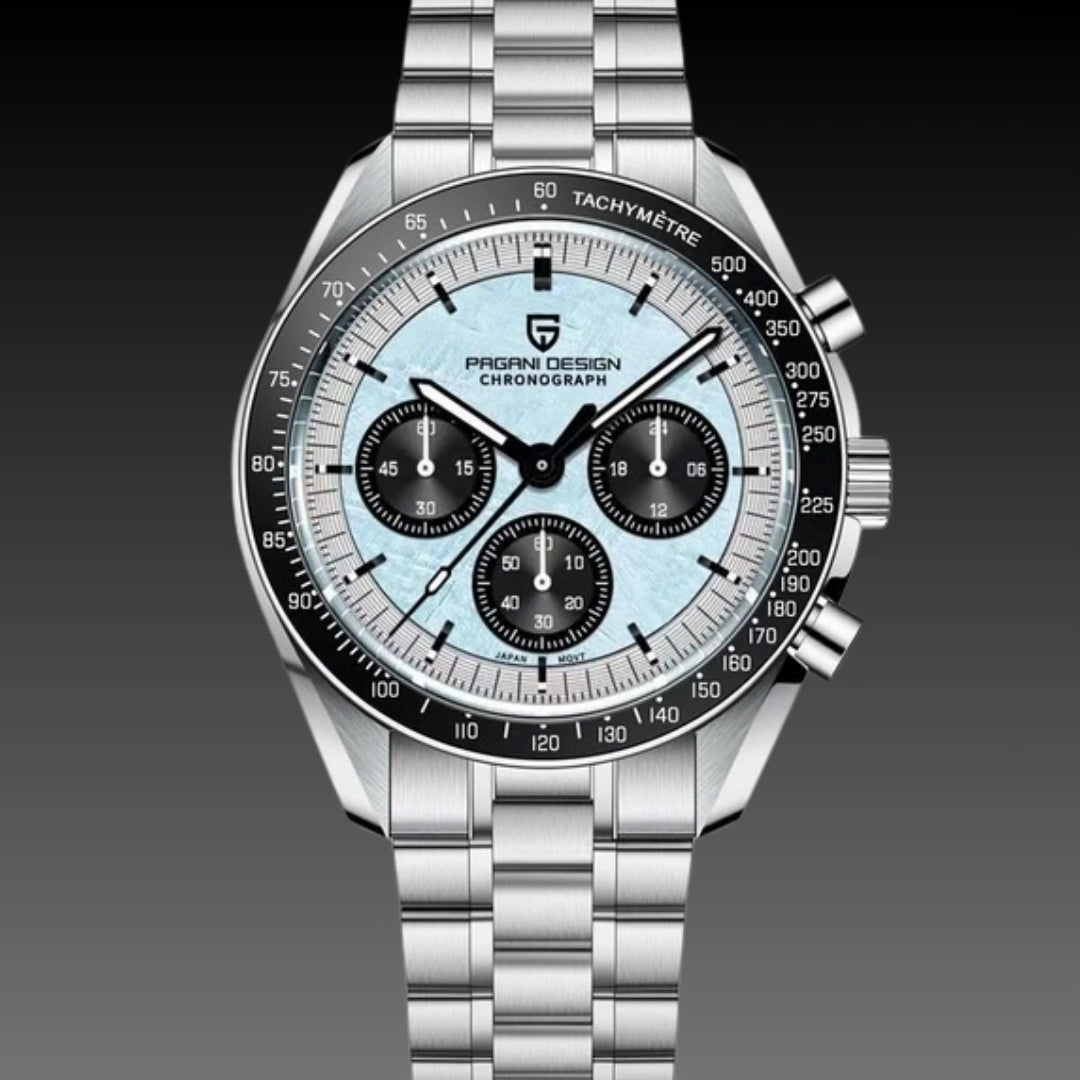 Men's Pro Racing Chronograph: 40mm Sapphire Glass | VK63 Meca-Quartz | 14mm Sports Spec