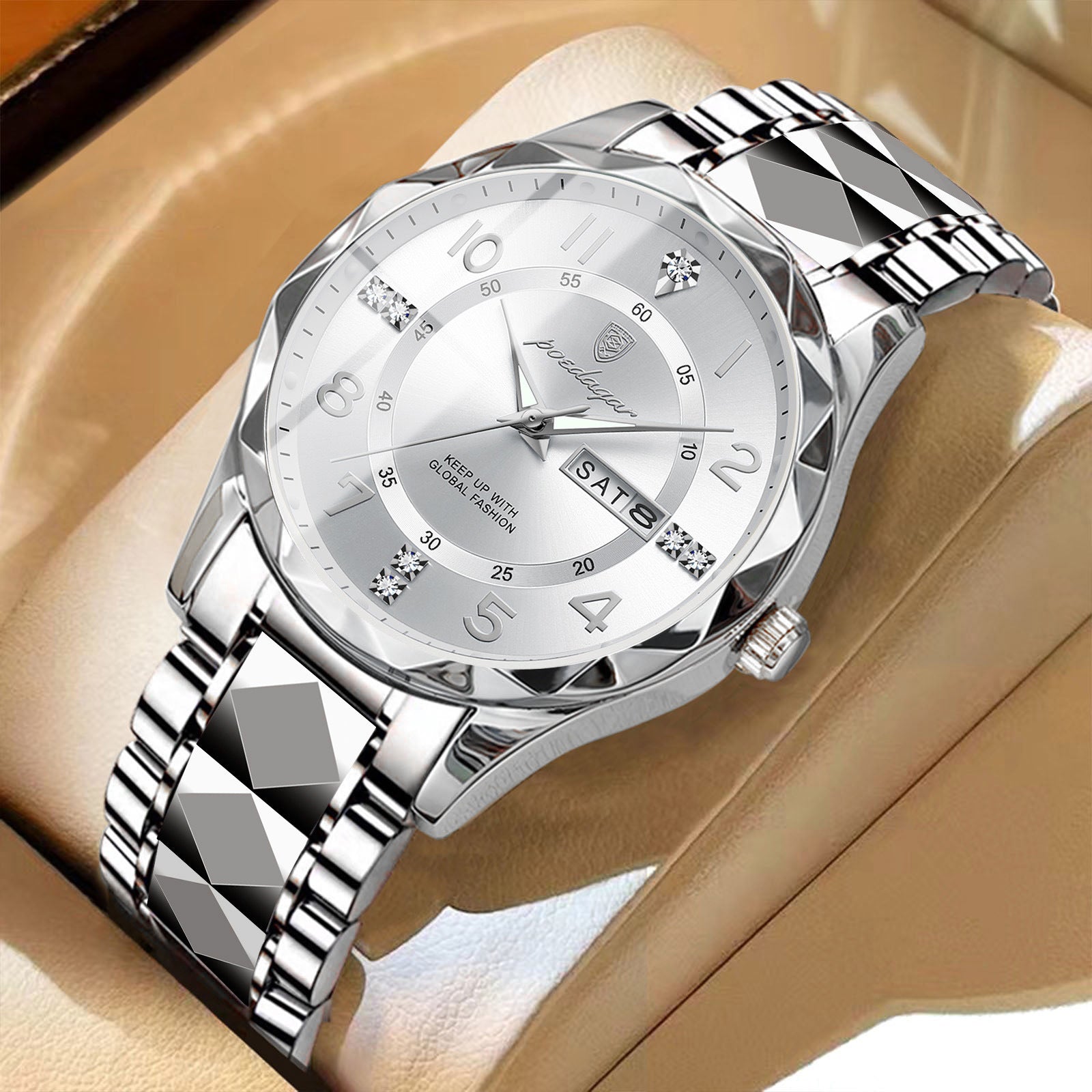 Men's 7mm Ultra-Slim Luxury Quartz Watch | Business Luminous