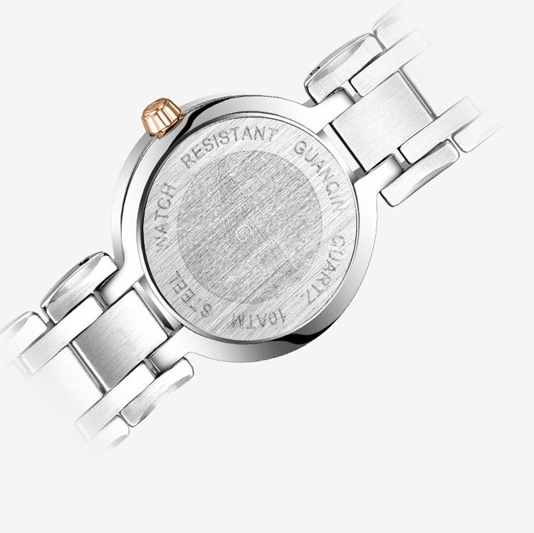 High-End Compact Ladies Watch – Sapphire Crystal, 26mm Petite Dial & Ultra-Slim Stainless Steel Design