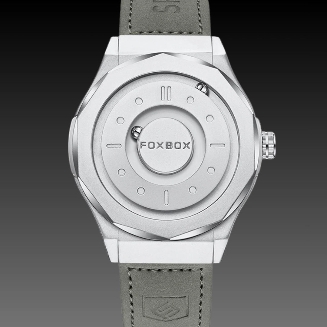 Quartz Watch With A Personalized Magnetic Ball Design