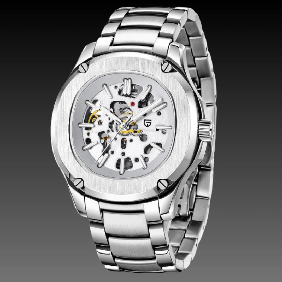 Pagani Design PD-1660 Automatic GMT Watch – 316L Stainless Steel with Sapphire Crystal & Hangzhou 2196 Movement