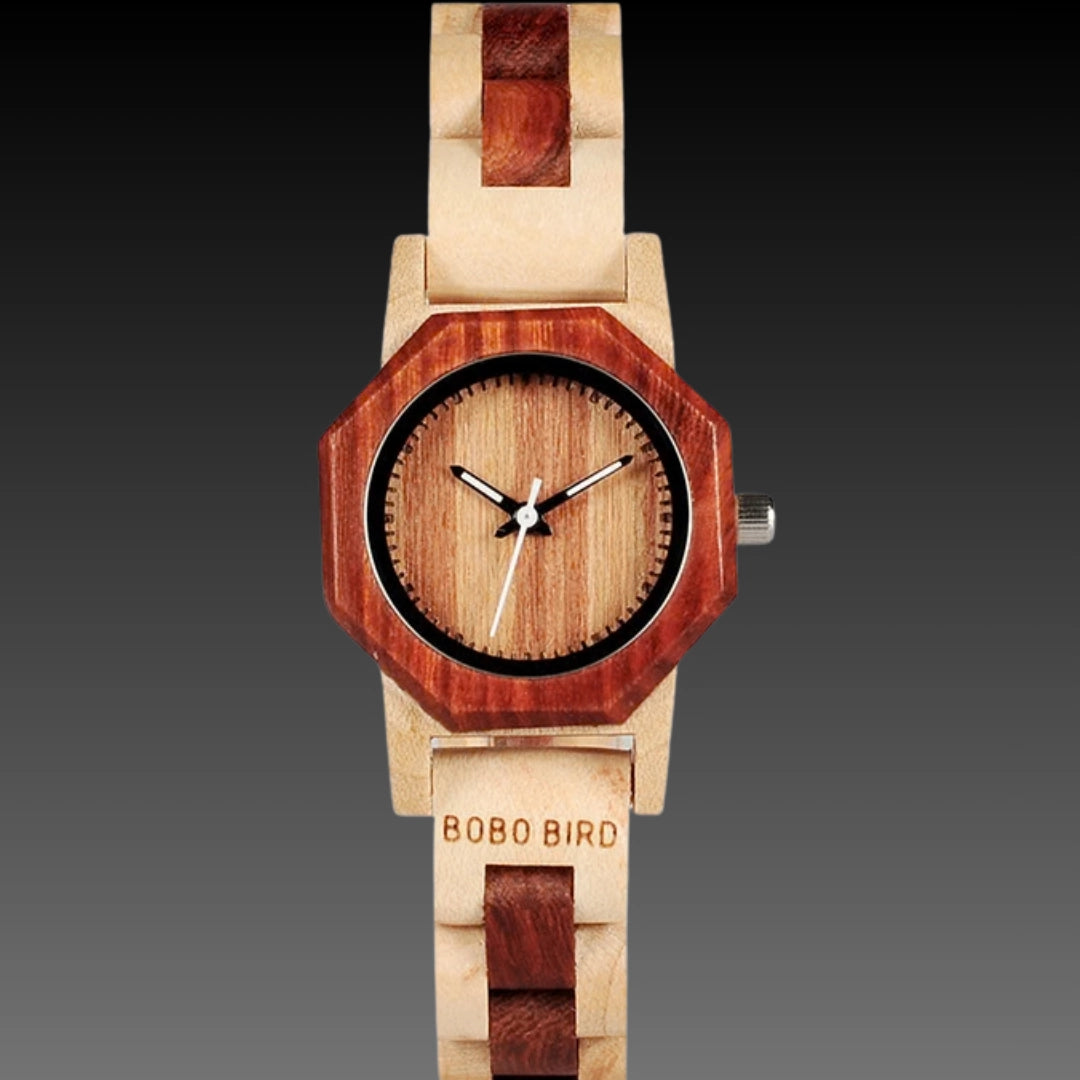 Fashion Retro Simple Ladies Wooden Watch