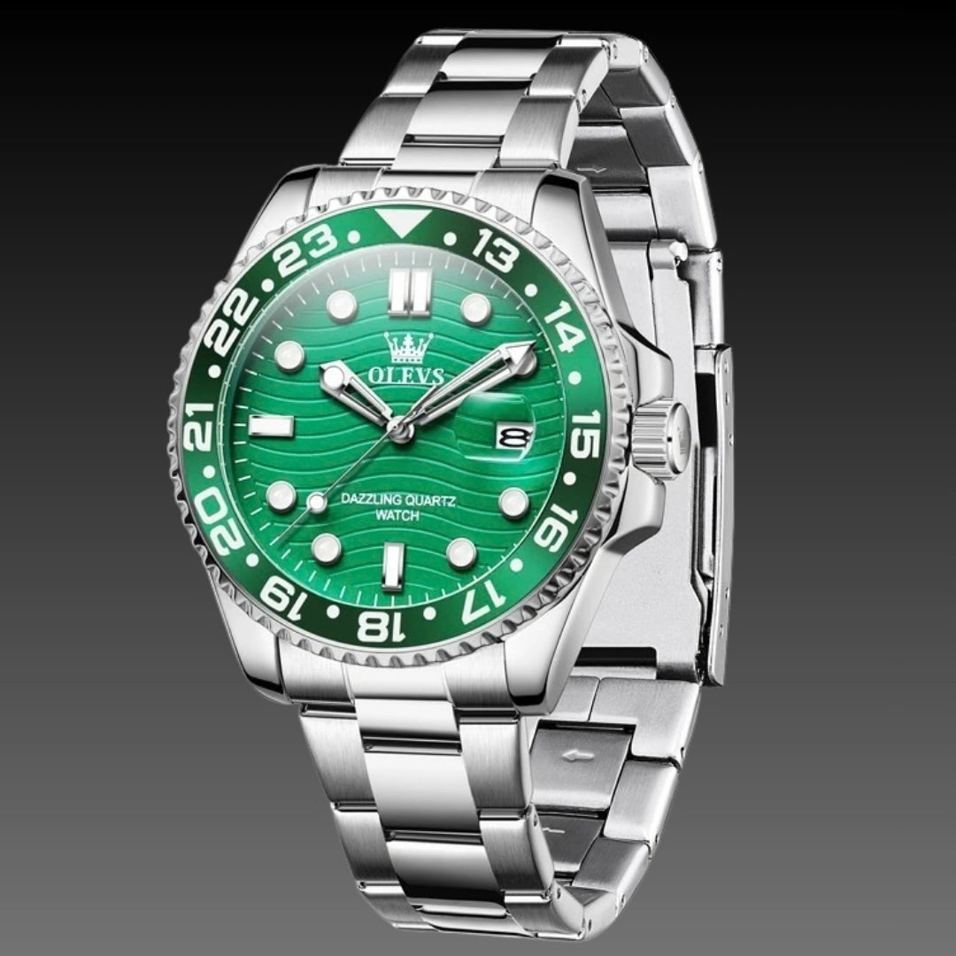 Steel Belt Business Men's Casual Quartz Watch
