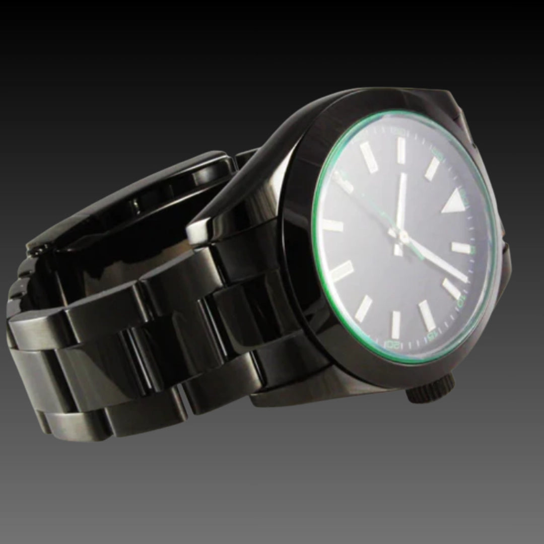 The Phantom Automatic: Sapphire Crystal | Non-Standard Black Coating | Skeleton Movement