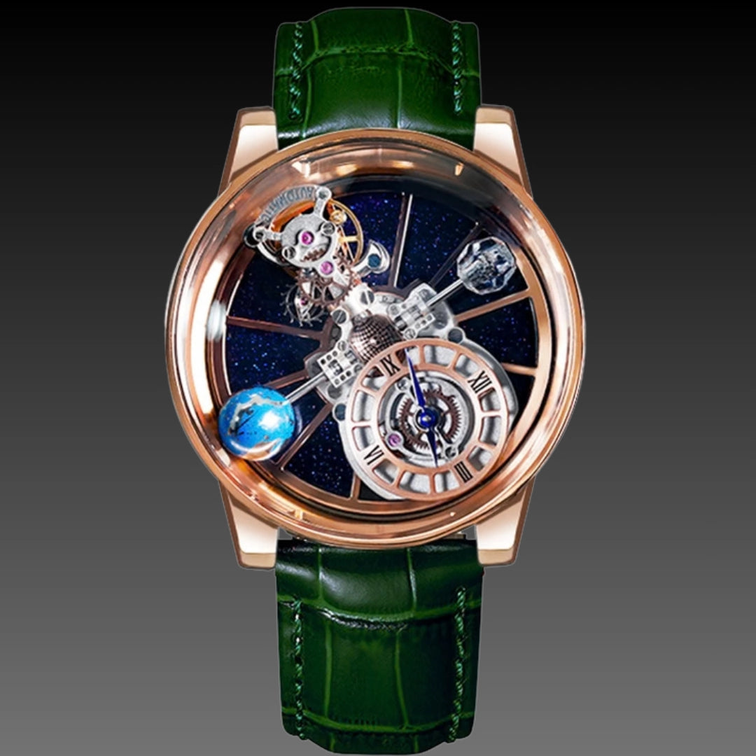 Men's Hollowed-out Quartz Watch