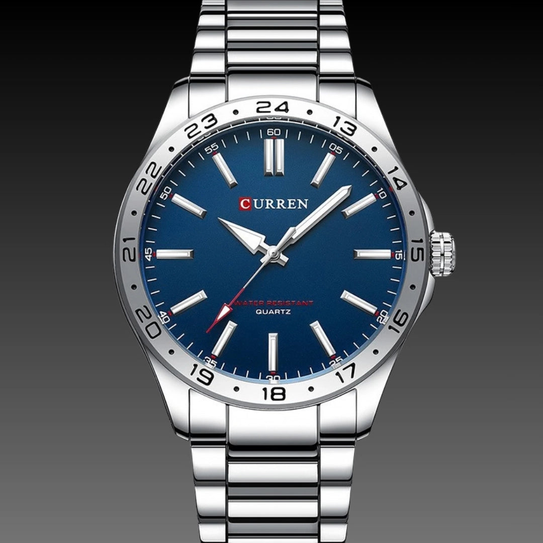 Men's Business Casual Steel Belt Quartz Watch
