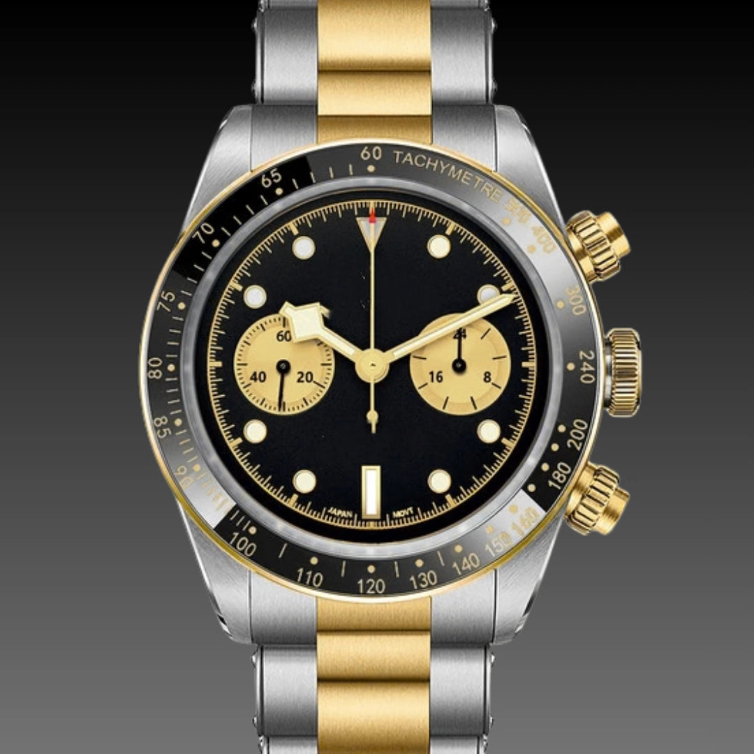 Men's Fashion Multifunctional Waterproof Chronograph Watch