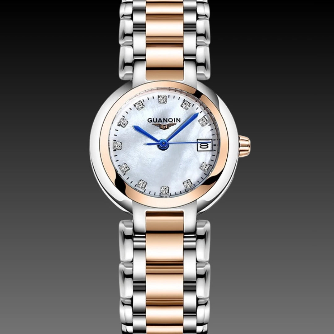 High-End Compact Ladies Watch – Sapphire Crystal, 26mm Petite Dial & Ultra-Slim Stainless Steel Design