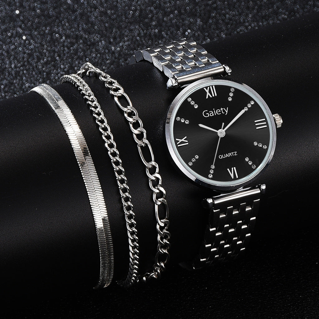 New Diamond Fashion Trend Watch: 31mm Petite Case | 8mm Slim | Bracelet Stack Sets