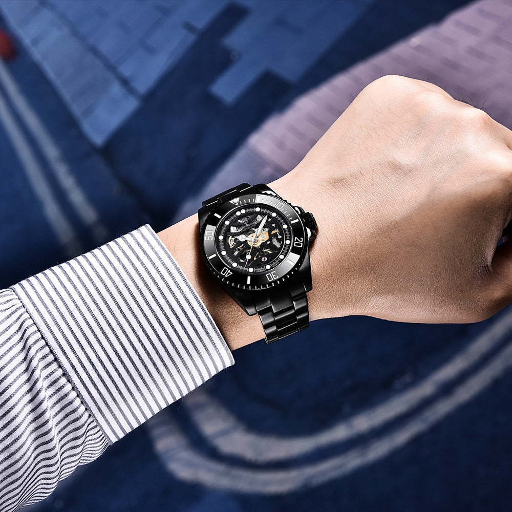 PAGANI Steel Band Mechanical WatchPagani Design Mechanical Watch – 43mm Sapphire Crystal 100M Waterproof Diver