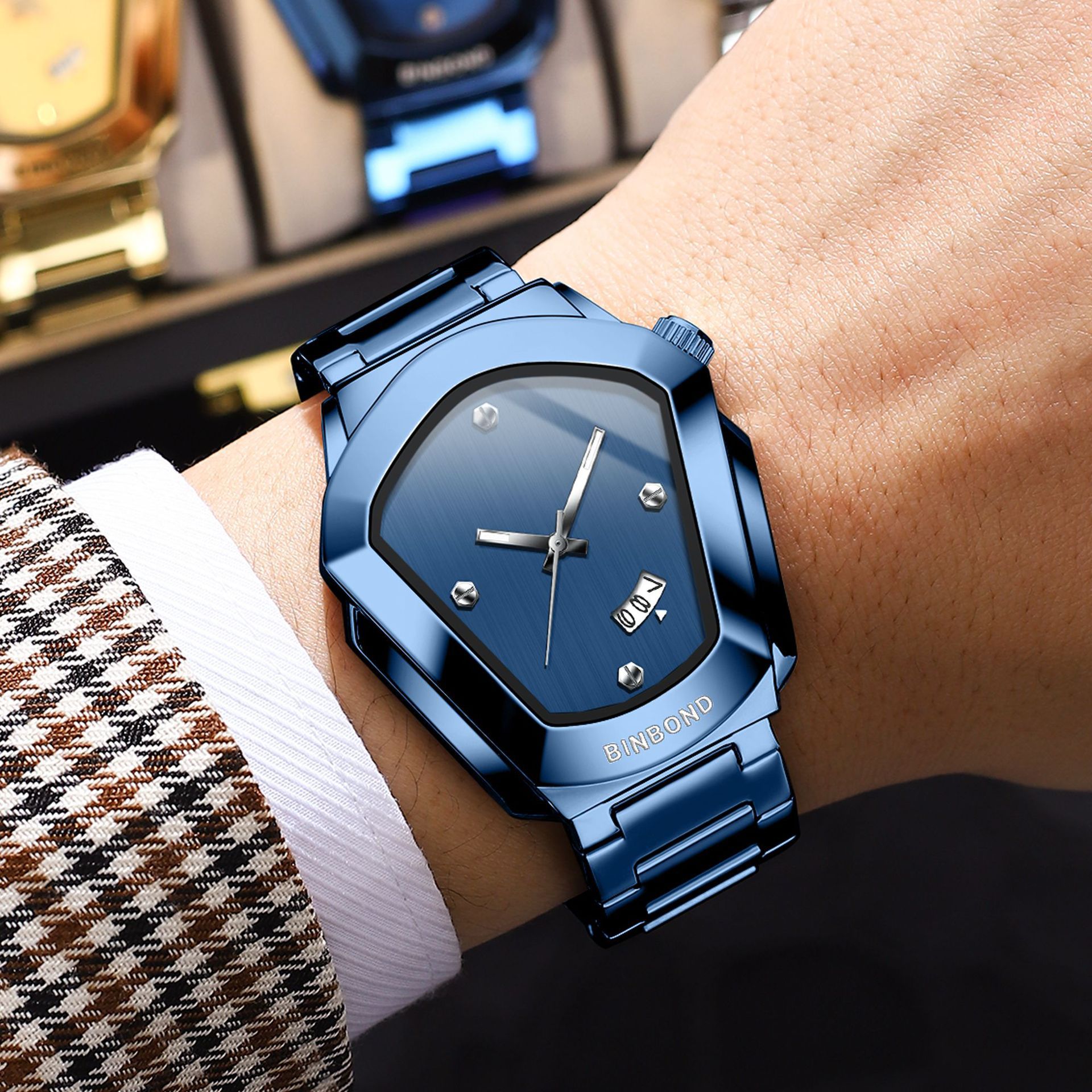 Mens Casual Sport Quartz Watch