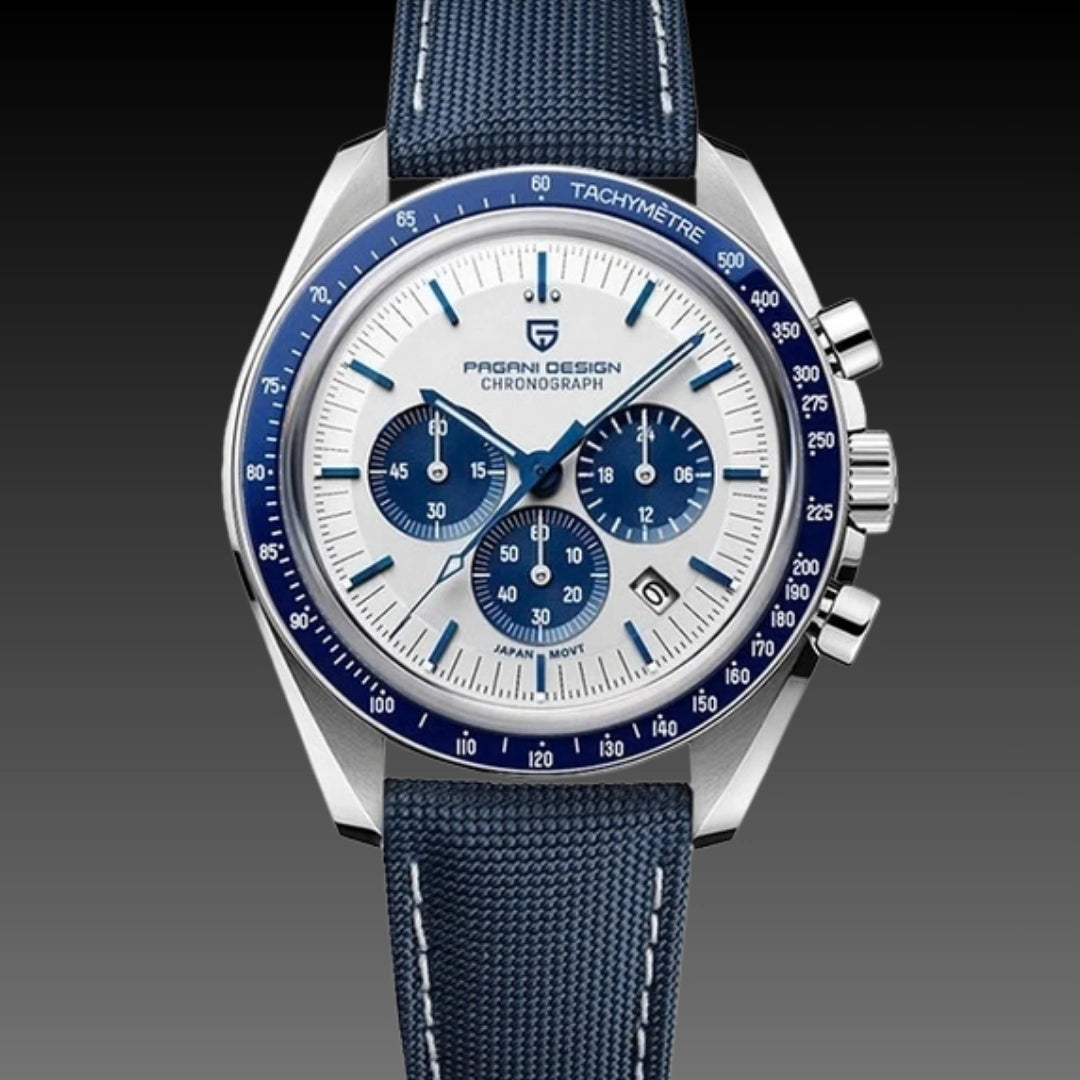 Men's Pro Racing Chronograph: 40mm Sapphire Glass | VK63 Meca-Quartz | 14mm Sports Spec