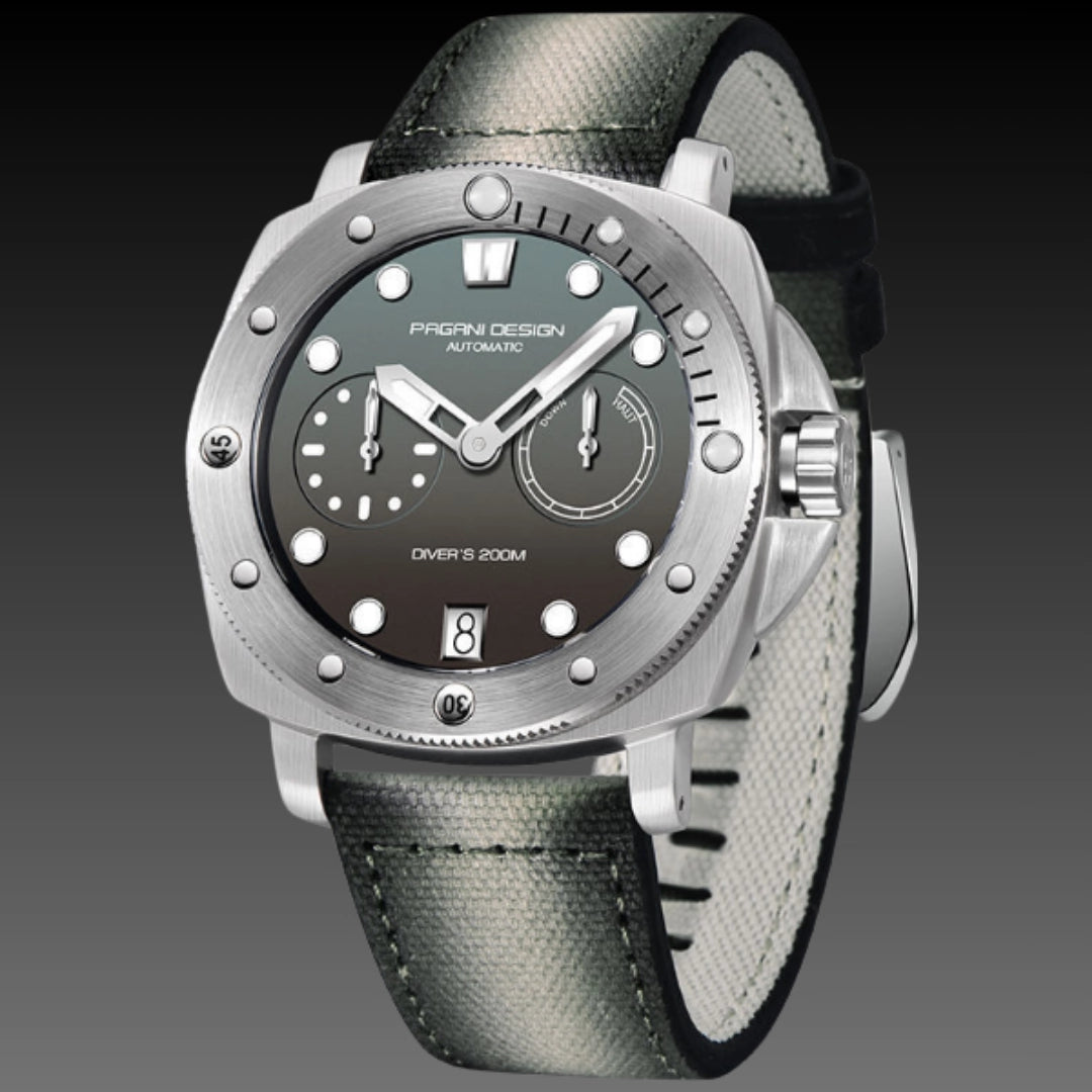 Pagani Design PD-1767 Diver: 41mm Industrial Case | 200M Waterproof | Sapphire Glass