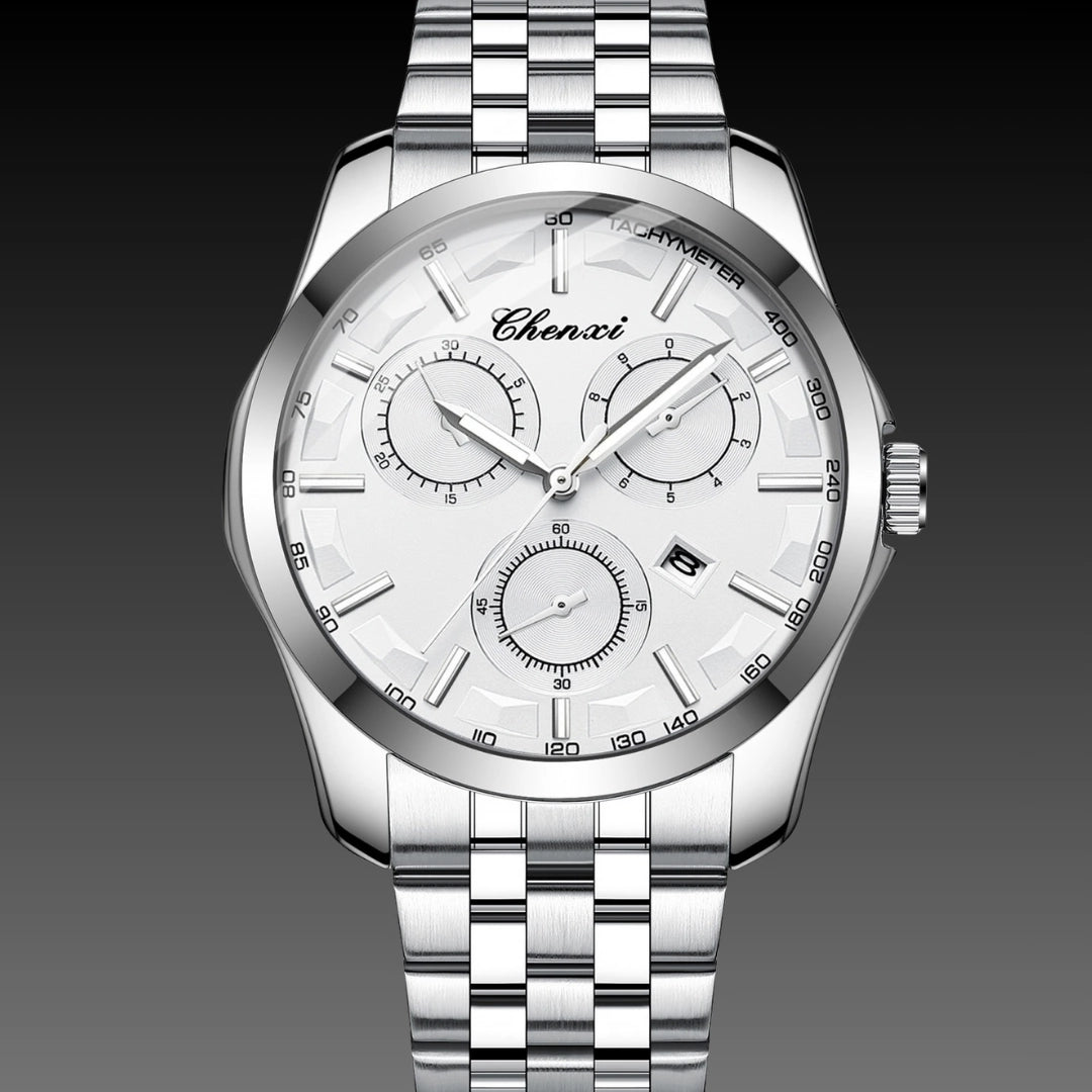 Stylish Business Mens Watch With Luminous Hands