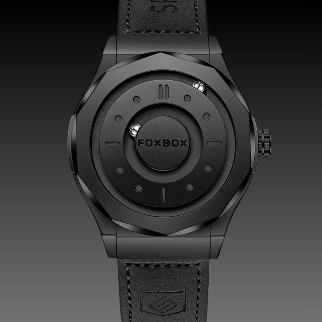 Quartz Watch With A Personalized Magnetic Ball Design