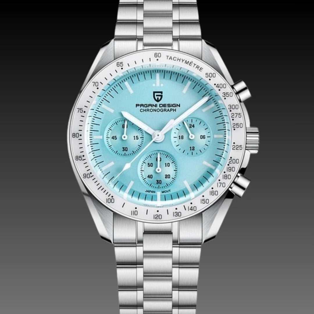 Men's Pro Racing Chronograph: 40mm Sapphire Glass | VK63 Meca-Quartz | 14mm Sports Spec