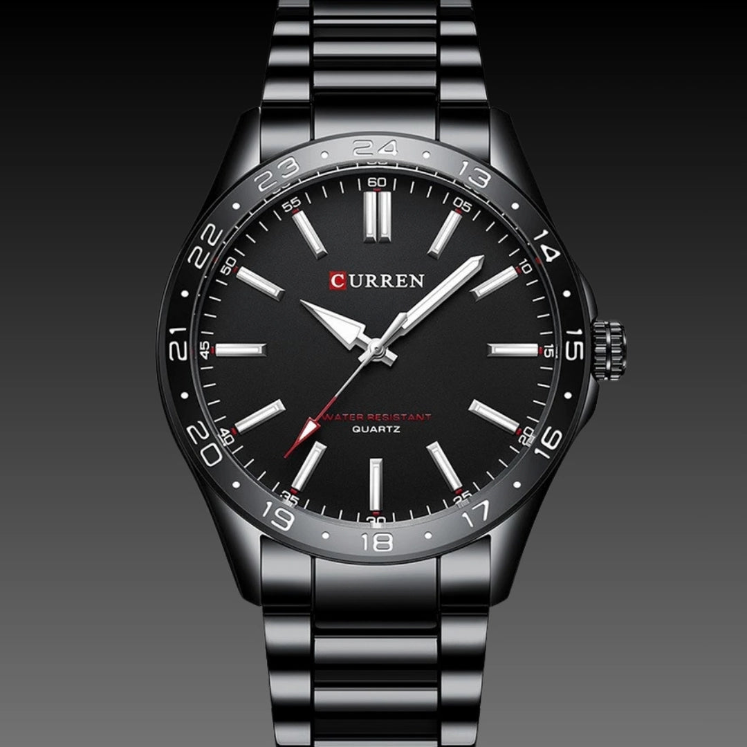 Men's Business Casual Steel Belt Quartz Watch
