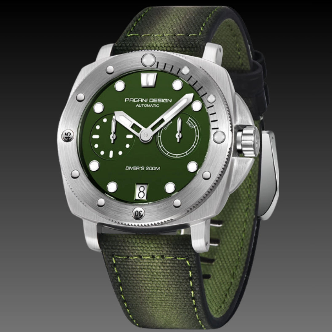 Pagani Design PD-1767 Diver: 41mm Industrial Case | 200M Waterproof | Sapphire Glass