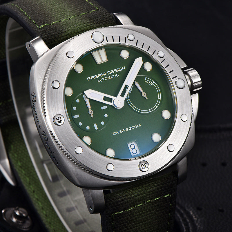 Pagani Design PD-1767 Diver: 41mm Industrial Case | 200M Waterproof | Sapphire Glass