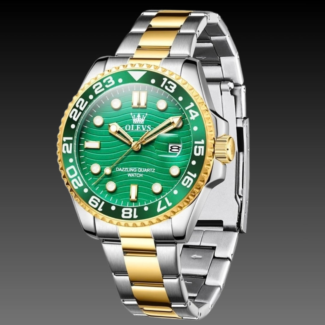 Steel Belt Business Men's Casual Quartz Watch