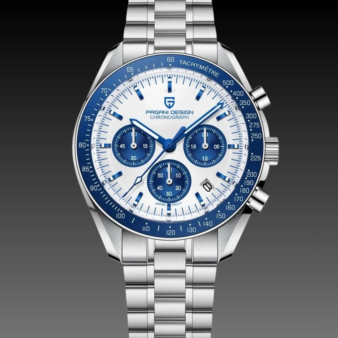 Men's Pro Racing Chronograph: 40mm Sapphire Glass | VK63 Meca-Quartz | 14mm Sports Spec