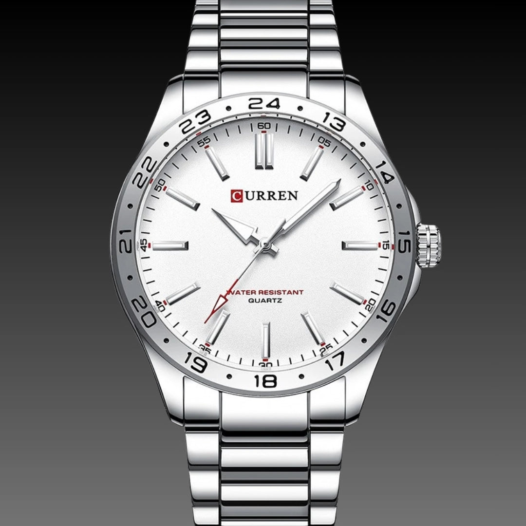 Men's Business Casual Steel Belt Quartz Watch