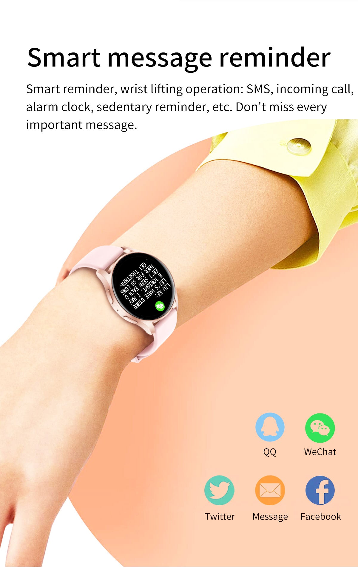 1.39-Inch Touchscreen Smart Watch with Calls & Fitness Tracking