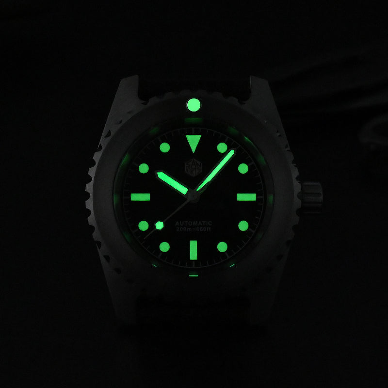 Men's 200M Pro Diver Automatic Watch – 41mm Sapphire Crystal Mechanical with C3 Luminous
