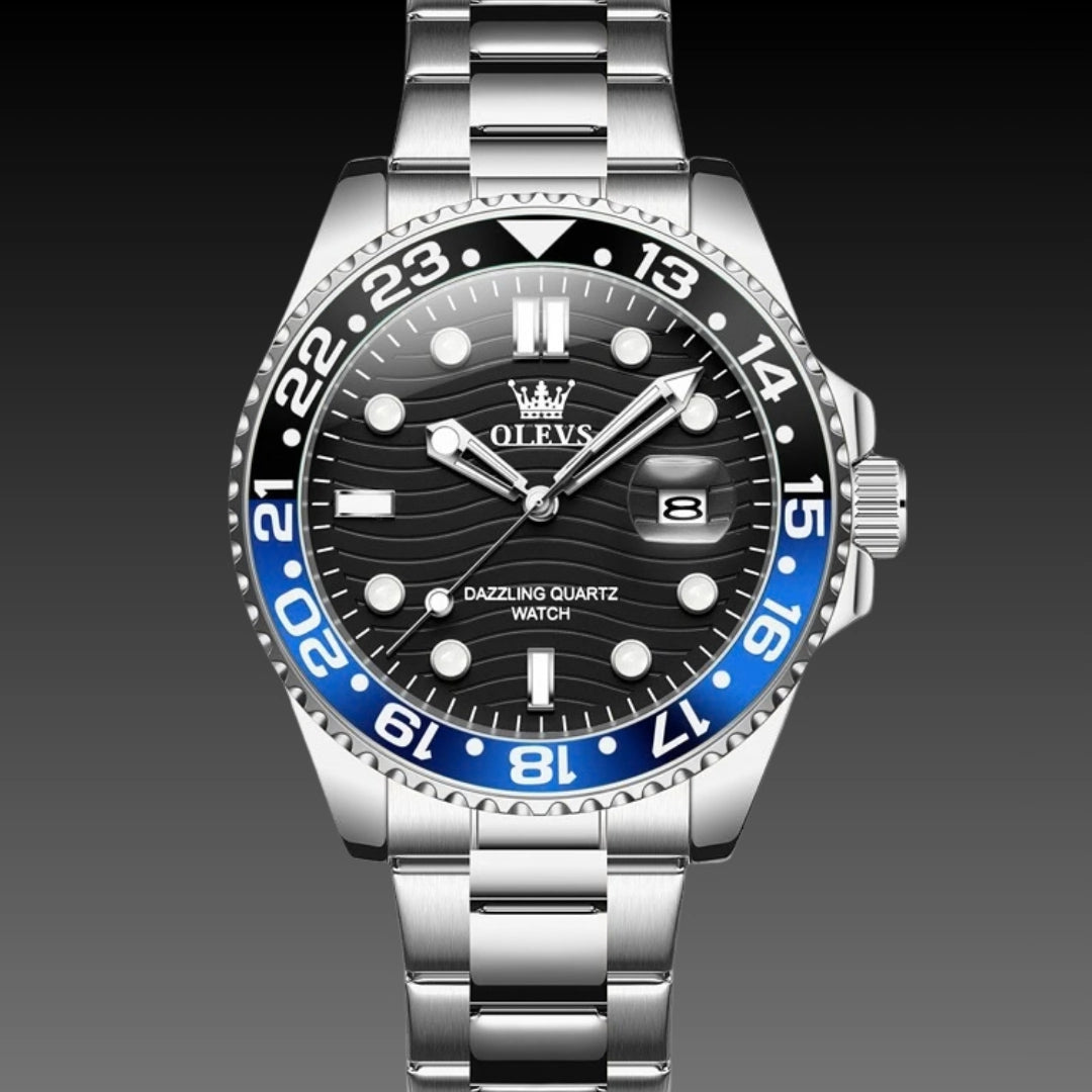 Steel Belt Business Men's Casual Quartz Watch