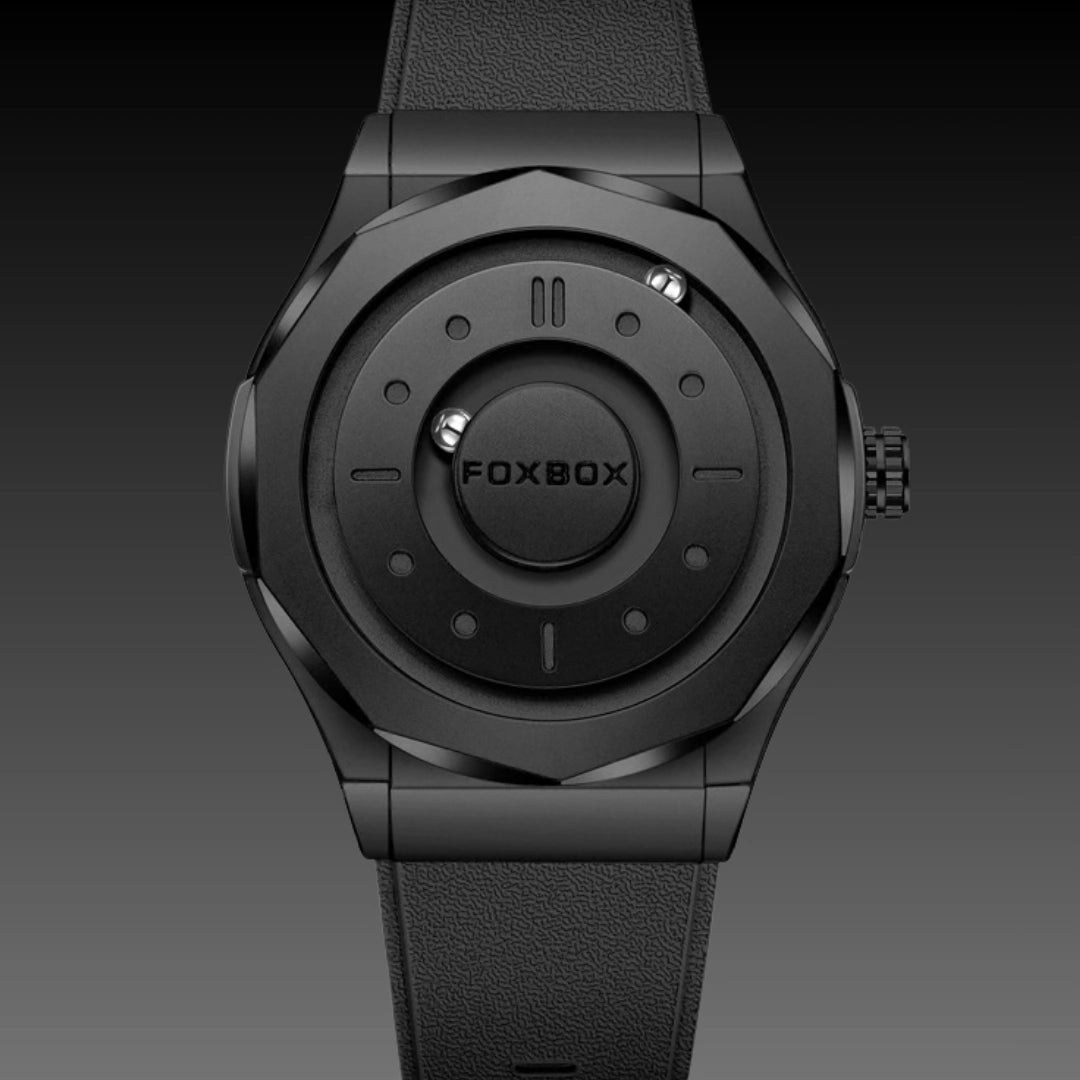 Quartz Watch With A Personalized Magnetic Ball Design