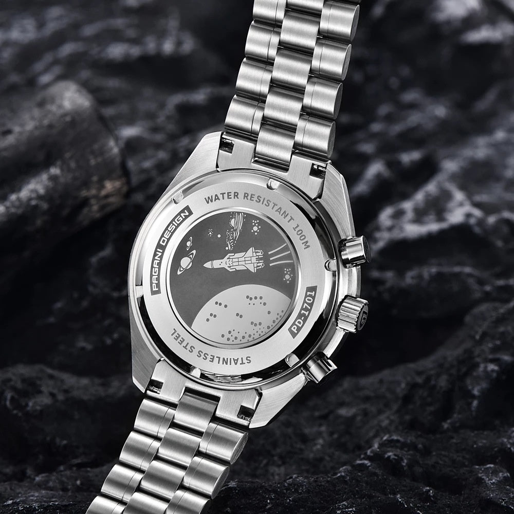 Men's Pro Racing Chronograph: 40mm Sapphire Glass | VK63 Meca-Quartz | 14mm Sports Spec