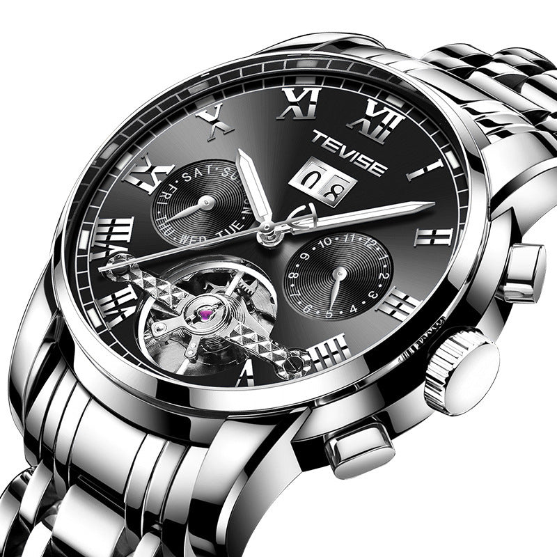 Waterproof Luminous Tourbillon Watch