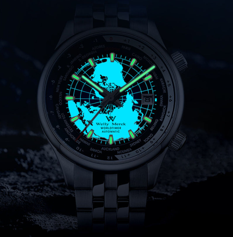 Men's Luxury Skeleton Watch | Automatic Mechanical | Transparent Steampunk Gear Dial