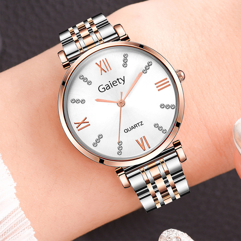 New Diamond Fashion Trend Watch: 31mm Petite Case | 8mm Slim | Bracelet Stack Sets
